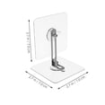thumbnail image 2 of MERRYHAPY 5Jgo Anclajes Para Muebles Sin Taladro Seguridad Anti Volcamiento Para Hogar, 2 of 8