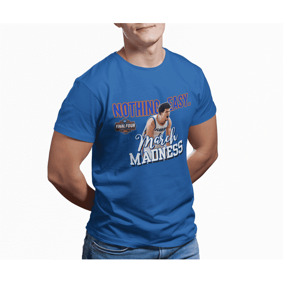 2025 March Madness Walter Clayton Jr. #1 Florida Final Four Basketball for Basketball fan Gift Unisex Heavy Cotton Tee-KBNCFWC101-Royal-S