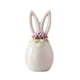 thumbnail image 2 of Figura decorativa de conejito de cerámica blanca - Lindo adorno de conejo para la sala de estar - Juego de 3 piezas, de 2.28 a 5.39 pulgadas, 2 of 6