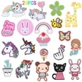 thumbnail image 1 of Lot De 20 Autocollants De Broderie De Princesse De Dessin Anim Pour Vtements D'enfants, Accessoires De Dcoration Pour Filles, Autocollants De Broderie, 1 of 3