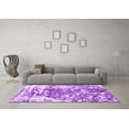 thumbnail image 3 of Ahgly Company Indoor Round Persian Purple Traditional Area Rugs, 4' Round, 3 of 4