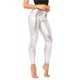 thumbnail image 1 of Leggings de cuero sintético color bronce de varios tamaños Pantalones de cuero ajustados para discoteca de color caramelo Pantalones hasta el tobillo que no se decoloran fácilmente, 1 of 6