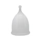 thumbnail image 3 of Copa menstrual reutilizable para copas menstruales femeninas Suministros suaves para mujeres (transparente, L), 3 of 5