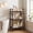 Black, variant on 3 Tiers Bookcase, Wood Bookshelf Tall Display Shelves Storage Organizer for Bedroom, Living Room & Home Office