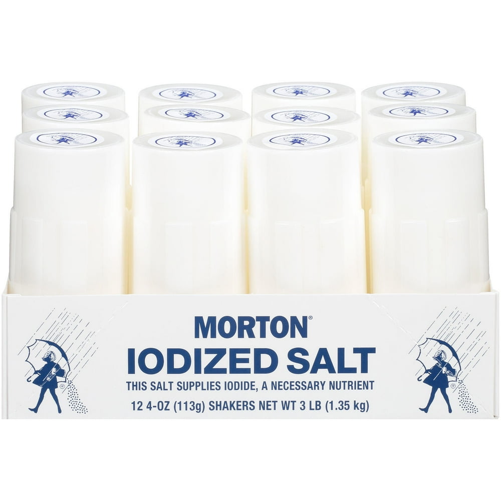 Morton Iodized Salt (4 oz., 12 ct.)