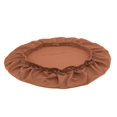 thumbnail image 4 of AMLESO Spandex Stretch Chair Seat Covers, Suit for Dining Room Chairs, Computer Gaming Brown, 4 of 5