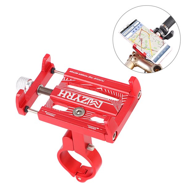 Soporte para teléfono Soporte de teléfono de bicicleta de aleación de aluminio 55 - Soporte de sopor MZYRH Soporte para teléfono