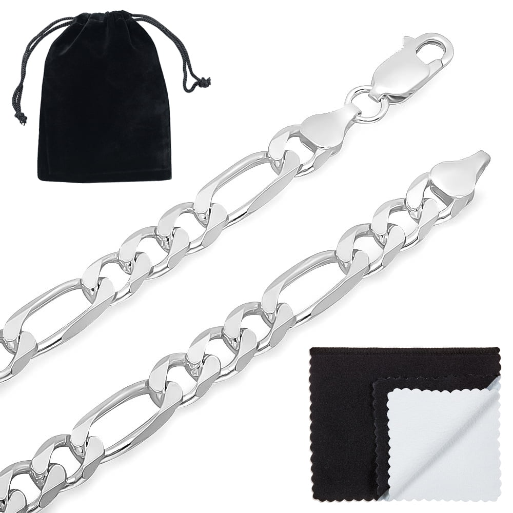 Men's 7mm Solid .925 Sterling Silver 