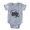 Heather Grey, variant on CafePress - Boo Ghost - Cute Infant Baby Football Bodysuit