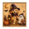 thumbnail image 2 of Halloween Dog Diamond Painting Kit, 2026 5D Crystal Gem Art Craft Set with Sparkling Resin Diamonds for Creative Holiday Gift, 2 of 5