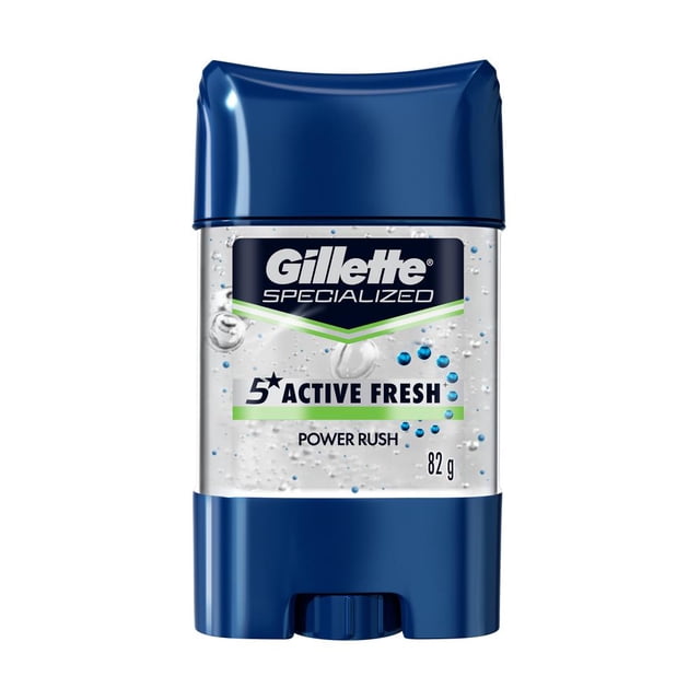 Antitranspirante Gel Invisible Gillette Specialized Active Fresh Power Rush 82 g