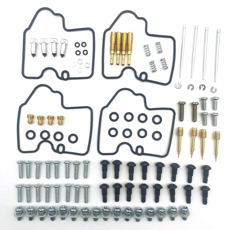 4 Set Carburetor Rebuild Kit for Yamaha YZF R6 600 19992002