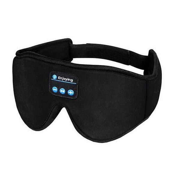 Jinsinto Wireless Music Earphones Eye Mask Sleeping Mask With 5.0 Bluetooth Headphones