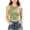 Green, variant on Girls Tank Tops Kids Athletic Ribbed Knit Sleeveless Crop Tops Solid Color Basic Camisole for 5-14 Years