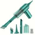 thumbnail image 3 of Oggfader Mattress Vacuum Cleaner uv sanitizing Car Portable Handheld Small Vacuum Cleaner Wireless Home Car use Rechargeable High Power Powerful Vacuum Cleaner Green, 3 of 9