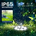 10/16 Pack Solar Ground Lights Outdoor Waterproof, Solar Powered ...