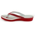 thumbnail image 2 of Aerothotic B0902Red1 Feather - Girls Flip Flops Sandals, Red - Size 1, 2 of 5