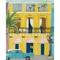 thumbnail image 3 of DeNeige, Elyse 12x14 Black Modern Framed Museum Art Print Titled - Havana V, 3 of 5