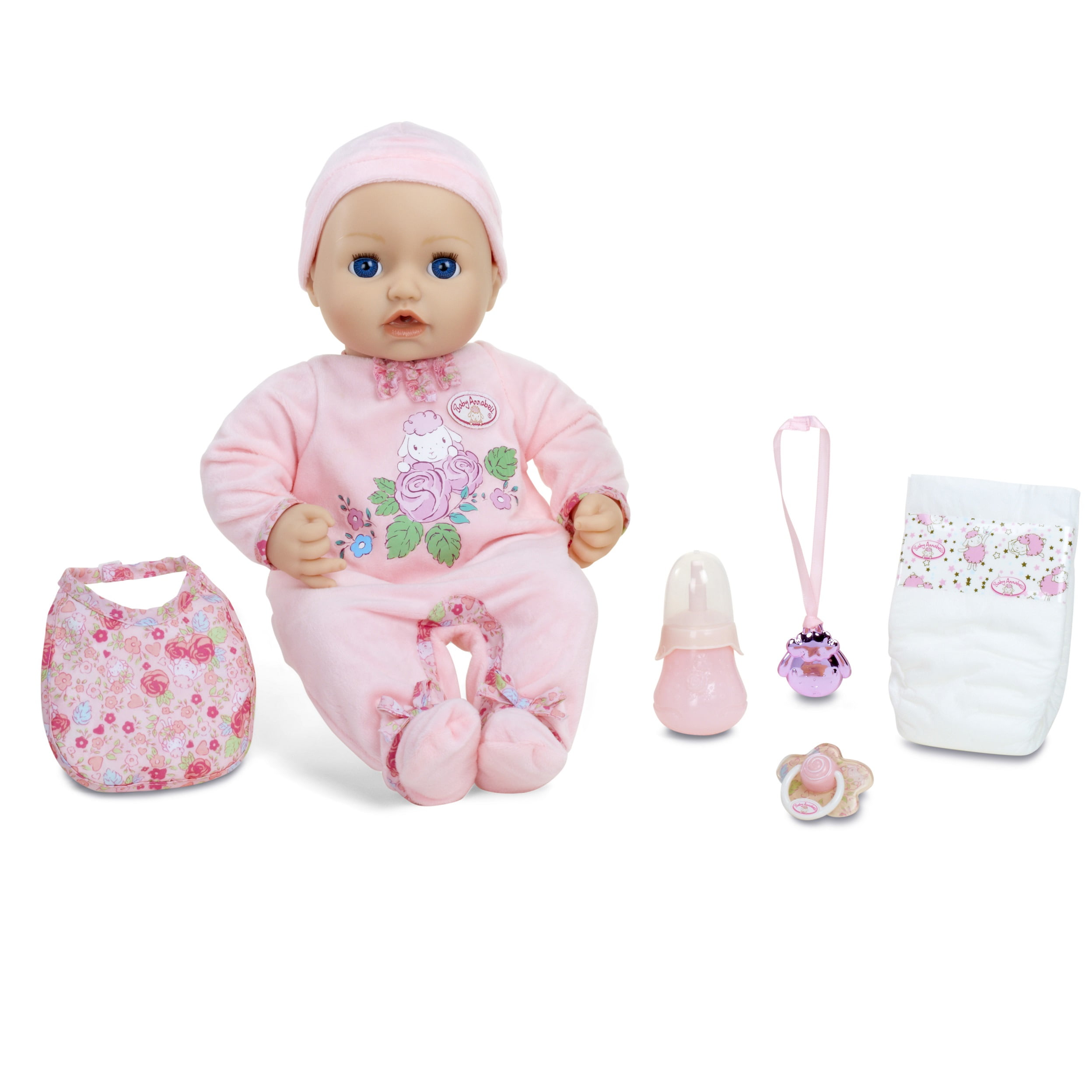 ~~ NEW ~~ BABY GIRL DOLL 10" INCHES FRUIT SCENTED BLUE EYES 6 SOUNDS TALKING TOY 