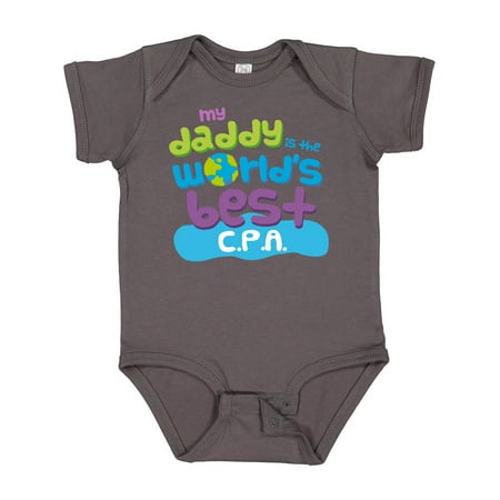 

Inktastic Accountant Dad Best CPA Gift Baby Boy or Baby Girl Bodysuit