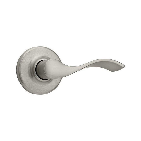 Kwikset Balboa Passage Lever, Satin Nickel