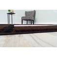 thumbnail image 4 of Premium 3D Hand Carved Thick Modern Contemporary Abstract Rug Design 3995 Burgundy Brown 5'3''x7'6'', 4 of 11