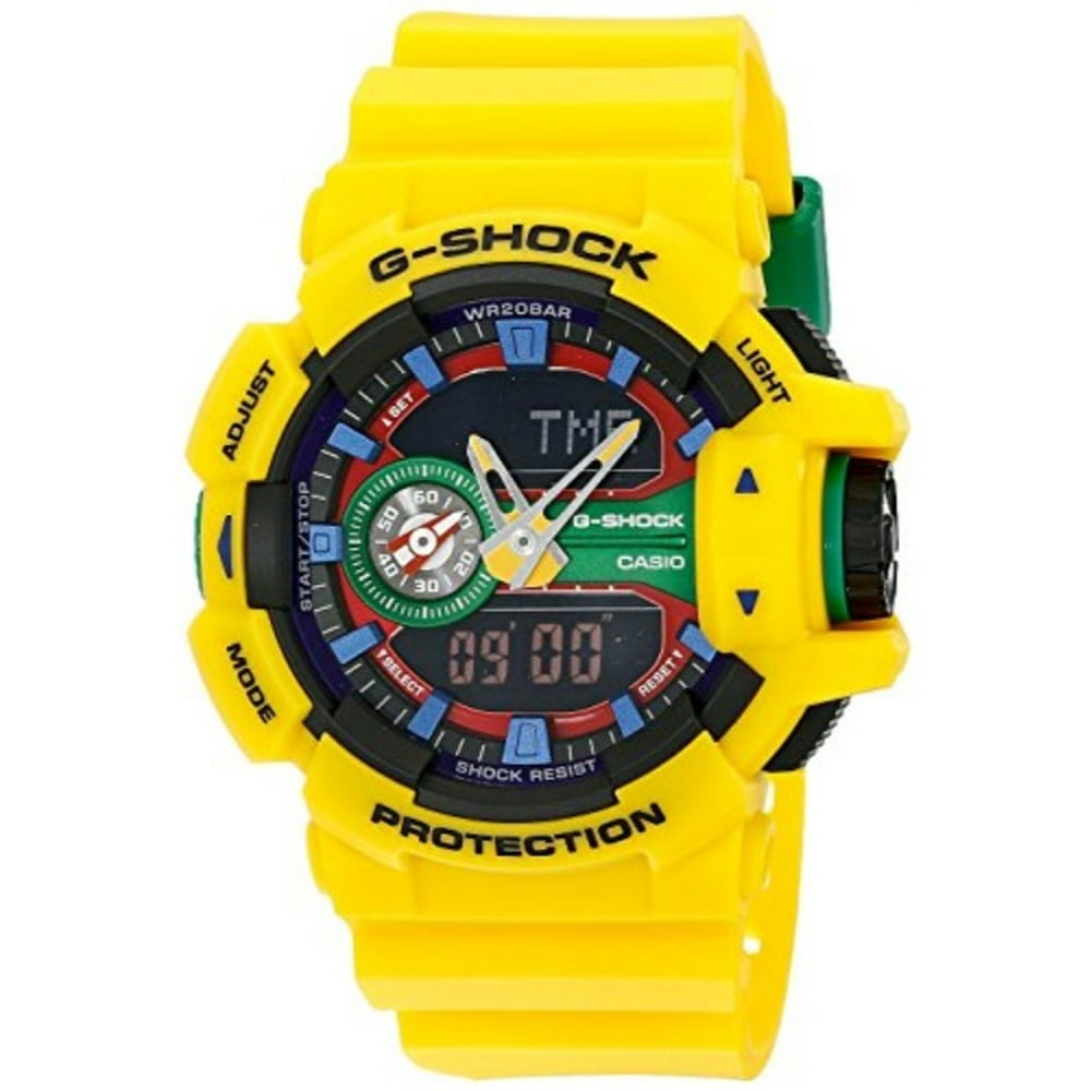 g shock orange blue