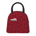 thumbnail image 1 of Easygdp Christmas Red Snowflakes Bolsa de Almuerzo Insulada Grande, Forro de Aluminio, Diseño Espacioso, a Prueba de Fugas, Ideal para Trabajo, Picnics, Viajes y Actividades al Aire Libre, 1 of 6