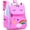 Rainbow, variant on School Backpack Girls School Bag, Lightweight Kids Backpack Durable Fashion Bookbag, Pink