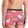 thumbnail image 5 of Disketp Yoga Unicorn Men'S Boxer Briefs,Soft And Breathable Cotton Underwear With Comfortflex Waistband, 5 of 9