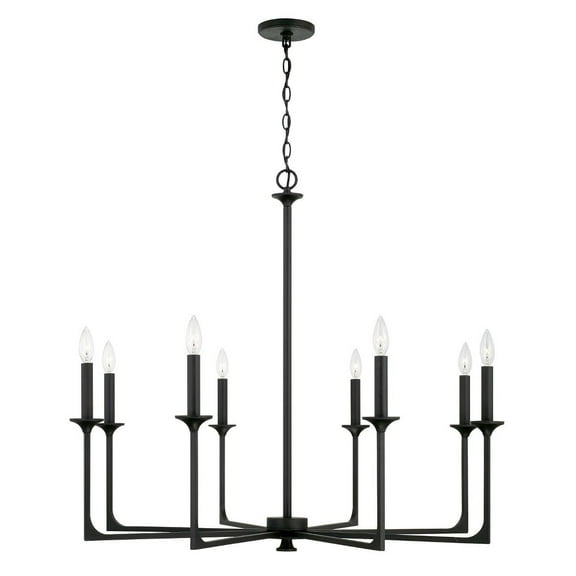 8 Light Chandelier     -Traditional Installation Capital Lighting 437381Bi