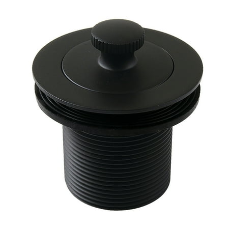 

Kingston Brass DLT17MB 1-1/2 Lift and Turn Tub Drain with 1-3/4 Body Thread Matte Black