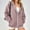 Pink, variant on Rollbacks & More GaThRRgYP Winter Clothing for Women,Fashion Women Oversized Zip Solid Casual Long Sleeve Hooded Casual Outwear Sweatshirts Jackets Pockets Khaki S