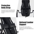thumbnail image 4 of Preenex Back Stretcher Inversion Table for Home Fitness and Pain Relief, Black & White, 4 of 10