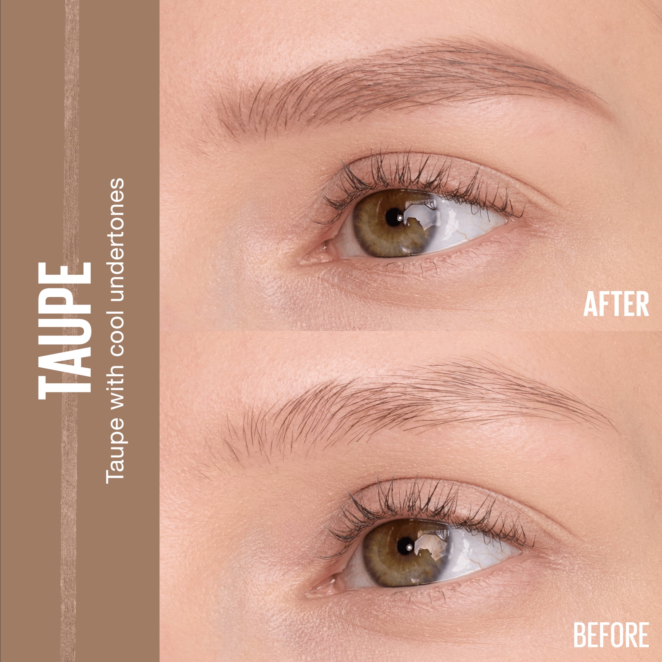 Maybelline Express Brow Ultra Slim Eyebrow Pencil with Precision Tip, Taupe, 0.003 fl oz