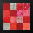 thumbnail image 2 of Marrott, Stephanie 15x15 Black Modern Framed Museum Art Print Titled - Textures In Red, 2 of 5
