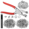 thumbnail image 1 of Kit de herramientas para ojales de 642 piezas Kit de ojales de 1/2 pulgada con 320 ojales, 320 arandelas y alicates para ojales, 1 of 5