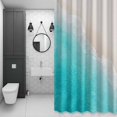 thumbnail image 4 of Summer Beaches Bathroom Shower Curtain, Artistic Oceans Casual Sea Wave Coastal Landscape Waterproof Washable Soft Bath Curtain for Bathtub Decor with 12 Hooks&Grommet, 60x72 Inch, 4 of 9