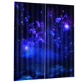 thumbnail image 4 of de 2 Cortinas de Cielo, Espacio Nocturno, Estrellas Nebulosas, Partes Distantes , Cortinas de Ventana para Sala de E 170x200cm Macarena Panel de cortina, 4 of 8