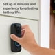 thumbnail image 5 of Video Doorbell Blink, audio bidireccional, HD, vídeo en movimiento, Alexa, blanco, 5 of 5