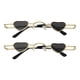 thumbnail image 3 of 2 uds Mini gafas de sol Hip Hop en forma de corazón gafas de protección Uv con marco pequeño y divertido para mujeres, hombres y adolescentes a la moda para fiestas y viajes, 3 of 4