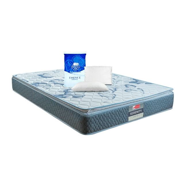Colchón Queen Size Atlas Serenity con Almohadas
