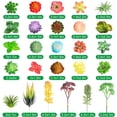 thumbnail image 3 of 50 Pcs Bulk Mini Artificial Succulents Plants Assorted Unpotted Realistic Plants Fake Textured Succulent Picks Realistic Plastic Cactus Stems for Succulent Garden Home Decor (Large Style), 3 of 5