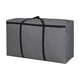 thumbnail image 2 of Bolsa de Almacenamiento de Tela Reforzada Extra Grande 100x58x28cm, Impermeable, Cremallera Resistente, Ventana de PVC Transparente, Negra o Gris, 1 Unidad, 2 of 6