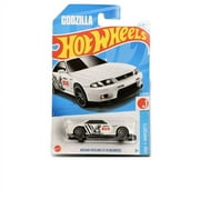 Hot Wheels Godzilla Nissan Skyline GT-R BCNR33 (White) 2024 96/250 HW J-Imports