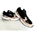 thumbnail image 2 of Ad-id-as Sneakers Mens Size 9.5 Torsion Shoe Black Tan White Casual Leather/ Mesh, 2 of 6