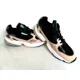 thumbnail image 2 of Ad-id-as Sneakers Mens Size 9.5 Torsion Shoe Black Tan White Casual Leather/ Mesh, 2 of 6