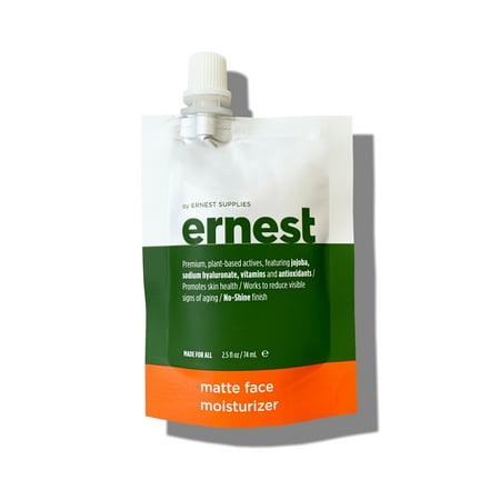 ernest by Ernest Supplies Matte Face Moisturizer, 2.5 Oz