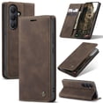 thumbnail image 1 of CaseMe Cuero para Samsung Galaxy S26  5G Funda, Funda de Cuero con Tapa y Tarjetero Cierre Magnético Soporte a Prueba de Golpes Funda Protectora para Teléfono para Galaxy S26  5G 6.3", 1 of 12
