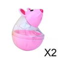 thumbnail image 1 of Bola de golosina,Dispensador de bolas para gatos Vaso con forma de ratón,Bolas de comida para gatos pequeñas Alimentador lento Juguete de comida para gatos,Juguete alimentador de golosinas, 1 of 8